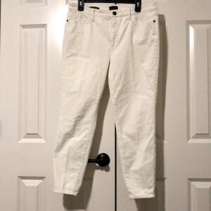 Talbots White Corduroy Jegging